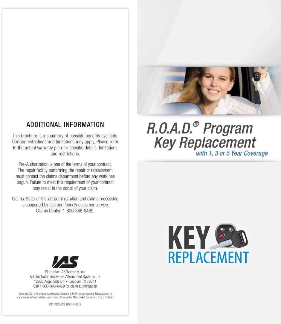 key replacement info image